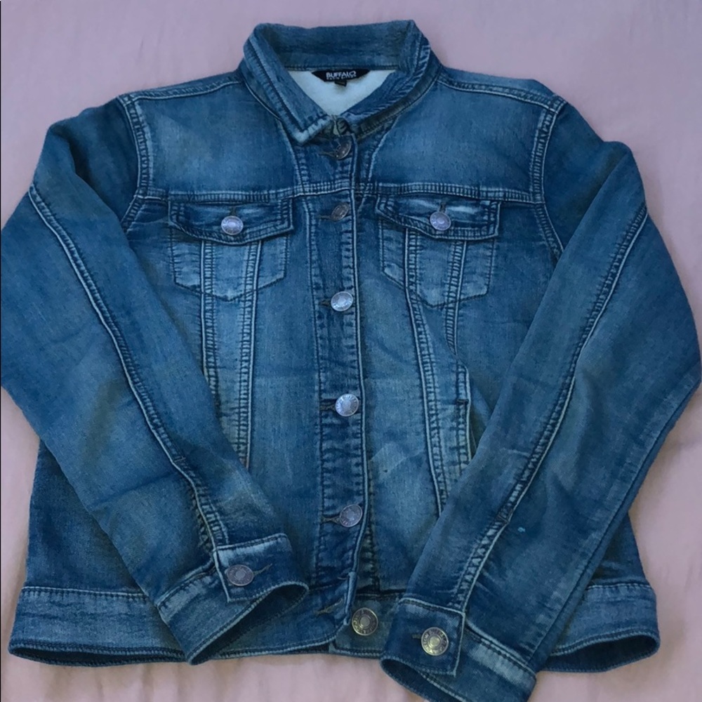 Blue denim jacket size small